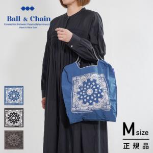 Ball ＆ Chain(ボールアンドチェーン)BANDANA(M)ショッピングバックトートバッグ301008｜womanremix