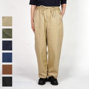 homspun ホームスパン 高密度 ウェポン ひもワイドパンツ 3357