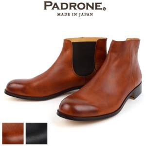 パドローネ PADRONE ワンサイドゴアブーツ ONE SIDE GORE BOOTS ブルーノ ...