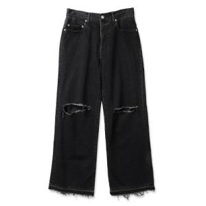 JieDa(ジエダ) DAMAGE LOOSE FIT DENIM ダメージルーズフィットデニム J...