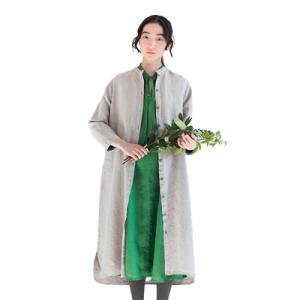 fog linen work フォグリネンワーク　LOUISE DRESS NATURAL ルイーズ...