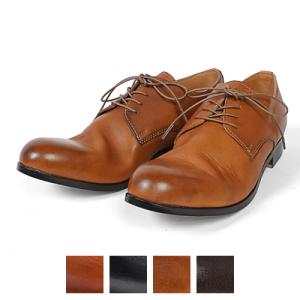 【極美品】PADRONE パドローネ 27 ダービープレーントゥ レザー 日本製 PADRONE（パドローネ） ダービープレーントゥシューズ DERBY PLAIN TOE