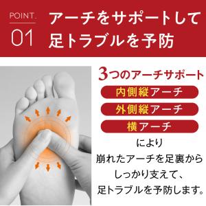 アーチフィッター 601 室内履き やみつき続...の詳細画像2