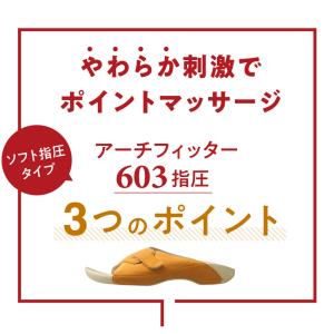 アーチフィッター 603 指圧 室内履き やみ...の詳細画像1
