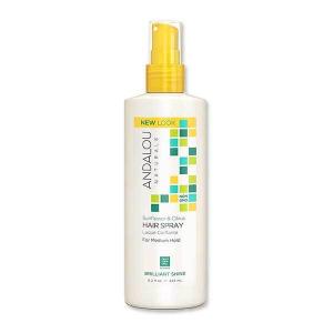 アンダルーナチュラルズ ヒマワリ & シトラス ブリリアントシャイン ヘアスプレー 242ml(8.2floz) Andalou Naturals｜womensfitness