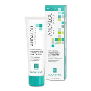 アンダルーナチュラルズ ココナッツウォーター デイクリーム 50g (1.7floz) Andalou Naturals Quenching Coconut Water Visibly Firm Day Cream スキンケア｜womensfitness