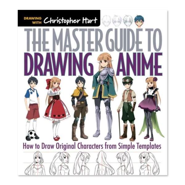 【洋書】アニメの描き方マスターガイド： シンプルなテンプレートからオリジナルキャラクターを描く方法 ...