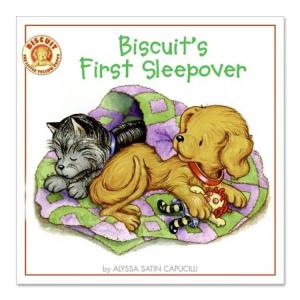 【洋書】ビスケッツ・ファースト・スリープオーバー [アリサ・サテン・カプチーリ] Biscuit's First Sleepover [Alyssa Satin Capucilli]｜womensfitness