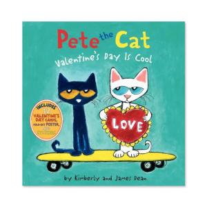 【洋書】ピートザキャット バレンタインデー イズ クール [キンバリー・ディーン / ジェームス・ディーン] Pete the Cat Valentine's Day Is Cool｜womensfitness