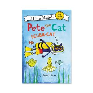 【洋書】ピートザキャット スキューバ キャット [ジェームス・ディーン] Pete the Cat Scuba-Cat [James Dean] My First I Can Read！シリーズ｜womensfitness
