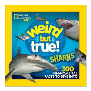 【洋書】奇妙だけど本当！ サメ [ナショナル・ジオグラフィック・キッズ] Weird But True！ Sharks [National Geographic Kids] 生態 現代 古代