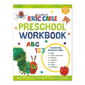 【洋書】エリック・カールの世界 プリスクールワークブック [エリック・カール] World of Eric Carle Preschool Workbook [Eric Carle] 問題集 自習｜womensfitness