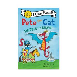 【洋書】ピートザキャット サー ピート ザ ブレイブ [ジェームス・ディーン] Pete the Cat Sir Pete the Brave [James Dean] My First I Can Read！｜womensfitness