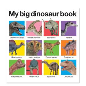 【洋書】マイビック ダイナソー ブック [ロジャー・プリディ] My Big Dinosaur Book [Roger Priddy] 絵本 恐竜｜womensfitness