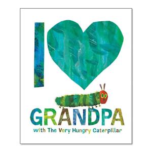 【洋書】はらぺこあおむしとおじいちゃん大好き [エリック・カール] I Love Grandpa with The Very Hungry Caterpillar [Eric Carle] 絵本 だいすき