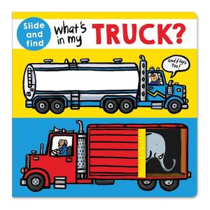 【洋書】トラックの中には何があるのかな？めくってさがそう [ロジャー・プリディ] What's in my Truck？: A slide and find book [Roger Priddy]｜womensfitness