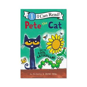 【洋書】ピートザキャット アンド ザ ピート キャタピラー [キンバリー・ディーン / ジェームス・ディーン] Pete the Cat and the Cool Caterpillar｜womensfitness