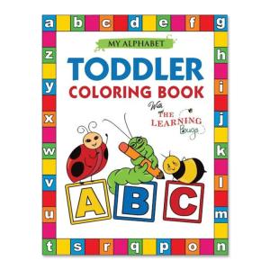 【洋書】マイ・アルファベット トドラー・カラーリングブック ぬりえ My Alphabet Toddler Coloring Book with The Learning Bugs｜womensfitness