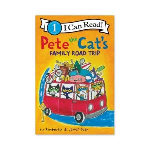 【洋書】ピートザキャット ファミリー ロード トリップ [キンバリー・ディーン / イラスト：ジェームス・ディーン] Pete the Cat Family Road Trip｜womensfitness