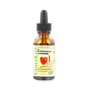 チャイルドライフ エッセンシャルオイル エキナセア 天然オレンジ風味 30ml (1floz) ChildLife 栄養補助食品 すこやか有機 植物 丈夫 健康