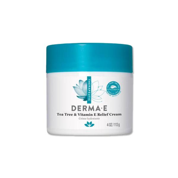 ティーツリー&amp;ビタミンE リリーフクリーム 113g Derma e ダーマイー