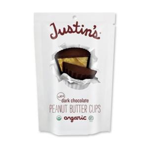＼期間限定販売／Justin's ミニダークチョコレート ピーナッツバターカップ 133g 4.7oz