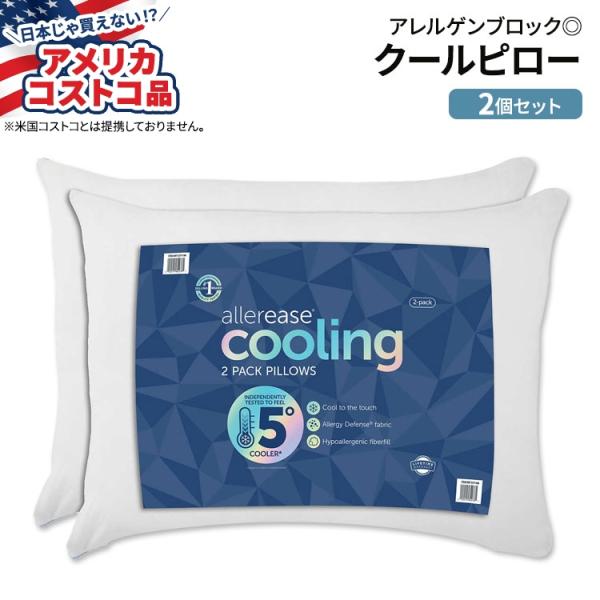 【アメリカコストコ品】アラーイズ クールピロー 2個セット AllerEase Cooling Pi...