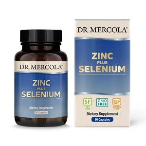DR. MERCOLA 亜鉛+セレン 15mg 90粒 ドクターメルコラ Zinc plus Selenium 15mg 90Capsules｜womensfitness