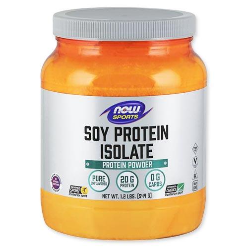 ソイプロテイン アイソレート ノンフレーバー 544g （1.2lbs） NOW Foods （ナウ...