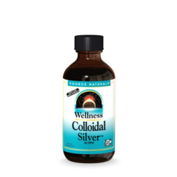 ソースナチュラルズ ウェルネスコロイダルシルバー 液体 SOURCE NATURALS Wellne...