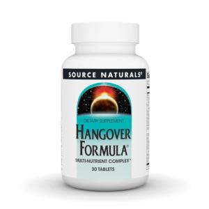 ソースナチュラルズ ハングオーバーフォーミュラ 30粒 Source Naturals Hangover Formula・30 Tablet 【お取り寄せ商品】 お取り寄せ