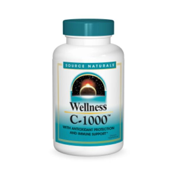 ソースナチュラルズ ウェルネスC-1000 ビタミンC タブレット SOURCE NATURALS ...