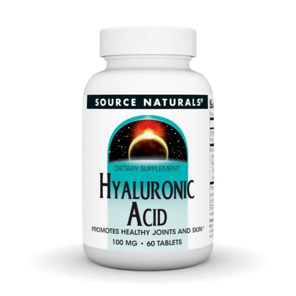 ソースナチュラルズ ヒアルロン酸 100mg 60粒 Source Naturals Hyaluro...