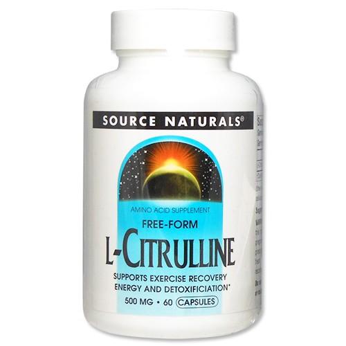 ソースナチュラルズ シトルリン Lーシトルリン 500mg 60粒 健康サプリ アミノ酸配合 シトル...