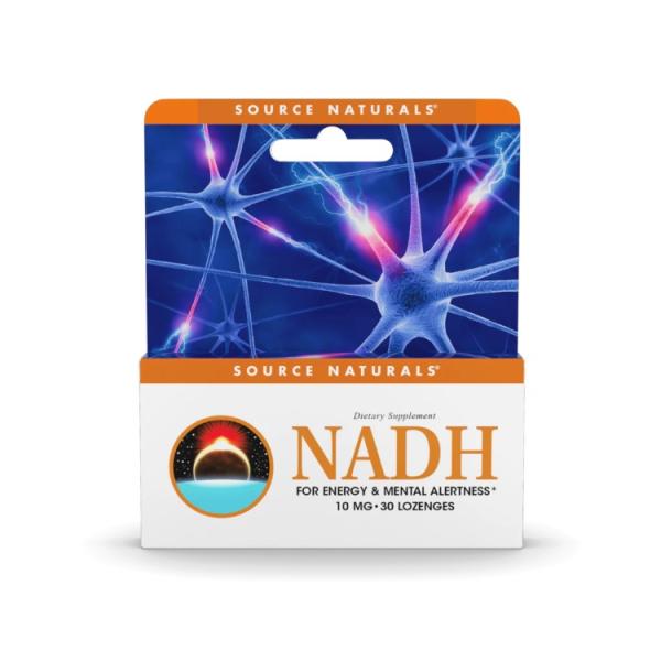 ソースナチュラルズ NADH 10mg ペパーミント味 30ロゼンジ Source Naturals...