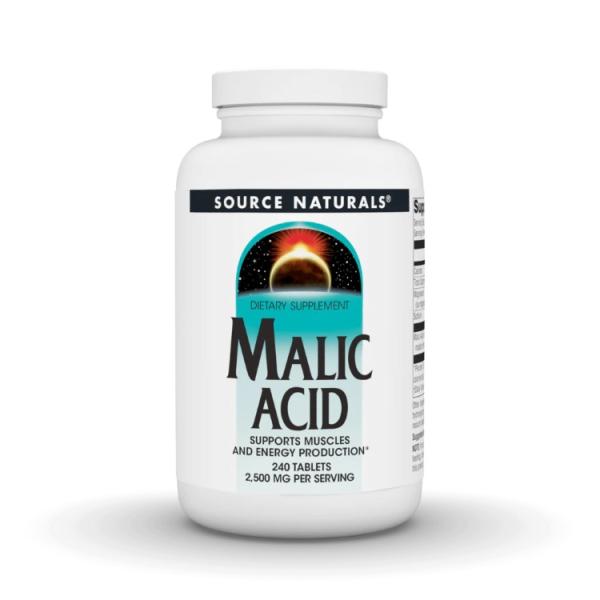 ソースナチュラルズ リンゴ酸 833mg 240粒 Source Naturals Malic Ac...