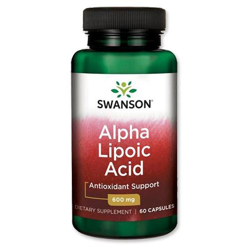 スワンソン アルファリポ酸 600mg カプセル 60粒《約2ヵ月分》 SWANSON Alpha ...