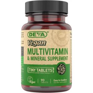 ディーバ ヴィーガン タイニータブレット マルチビタミン 90粒 DEVA Vegan Tiny Tablets Multi Vitamin 90 TABLET お取り寄せ