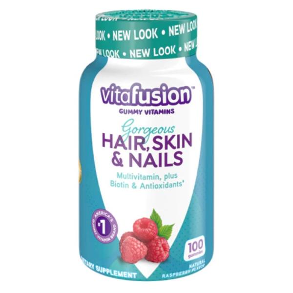 ビタフュージョン ゴージャス ヘアスキン＆ネイルズ マルチビタミン 100ソフトジェル VITAFU...