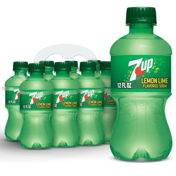 7UP カフェインフリー レモンライムソーダポップ 355ml 8本パック 7UP Caffeine...