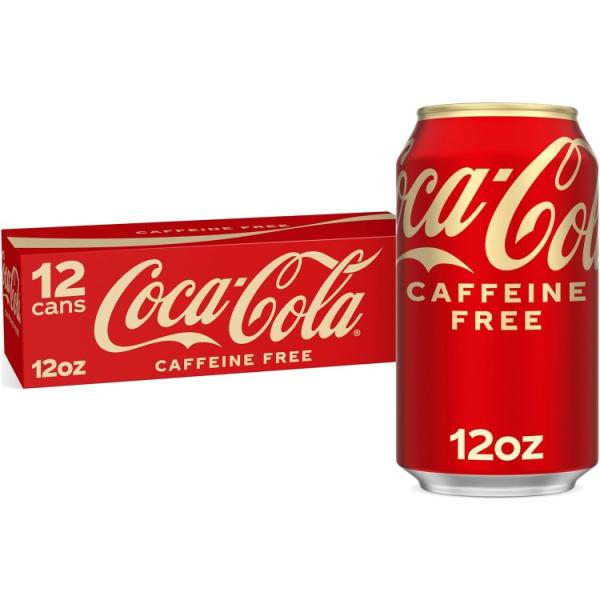 コカ・コーラ カフェインフリー ソーダポップ 12液量オンス 12缶パック Coca-Cola Ca...