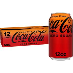 コカ・コーラ ゼロシュガー オレンジクリーム 12液量オンス 12パック Coca-Cola Zero Sugar Orange Cream お取り寄せ