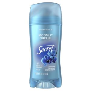 シークレットフレッシュ インビジブル ソリッドデオドラント 女性用 ムーンリットオーキッド 2.6オンス Secret Fresh Invi お取り寄せ