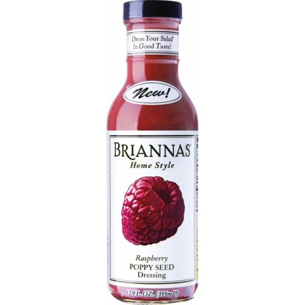 ブリアナズ ラズベリーポピーシード 355ml Briannas Raspberry Poppy S...