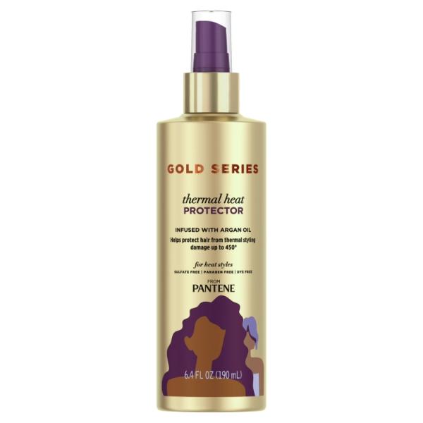 パンテーン ゴールドシリーズ サーマルヒートプロテクター カーリーヘア用 189ml Pantene...