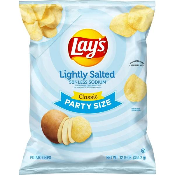 レイズ ポテトチップス ライトソルト パーティーサイズ 354.3g Lay's Potato Ch...