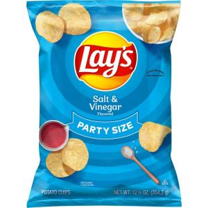 レイズ ソルト＆ビネガー ポテトスナックチップス パーティーサイズ 354.3g Lay's Salt & Vinegar Potato Snack Chips お取り寄せ