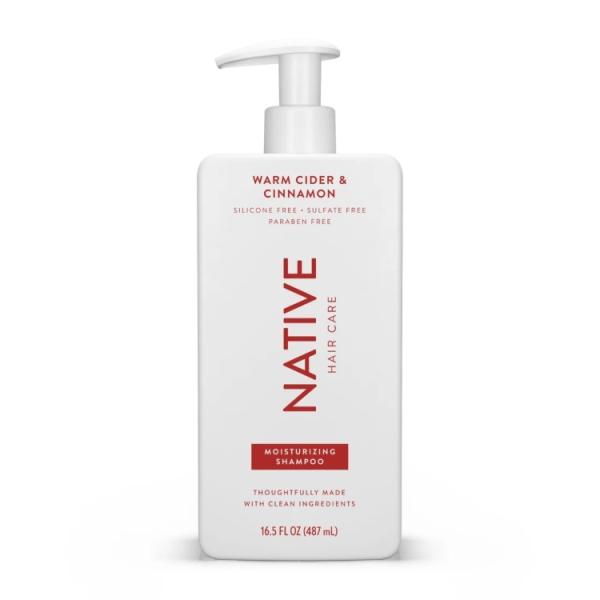 ネイティブ モイスチャライジング シャンプー ウォームサイダー＆シナモン 487ml Native ...