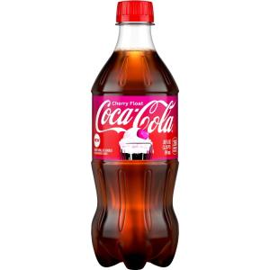 コカ・コーラ チェリーフロート ソーダポップボトル 591ml 1本 Coca-Cola Cherry Float Soda Pop Bottle, 20 fl お取り寄せ