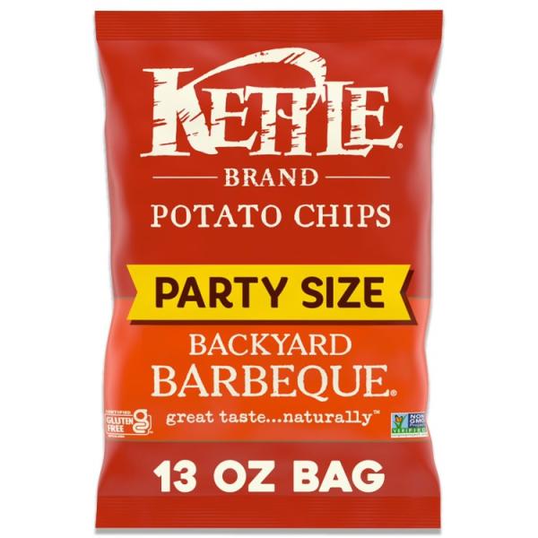 ケトルブランド ポテトチップス バックヤードバーベキュー ケトルチップス パーティサイズ 368g ...